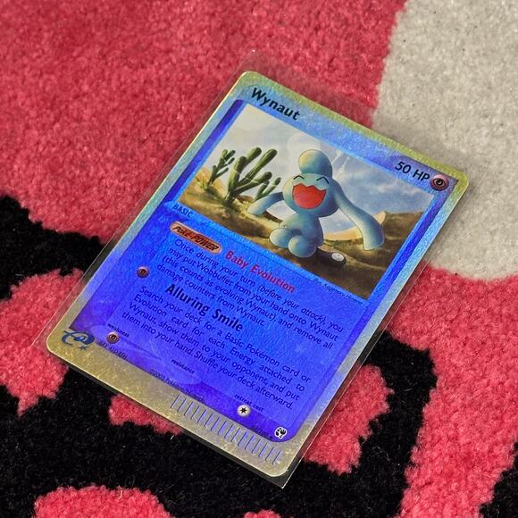Wynaut [Reverse Holo] #54 – Pokémon Sandstorm e-Reader Card - Picture 4 of 8